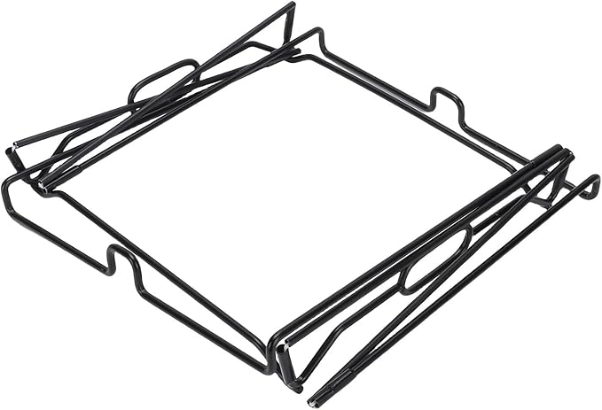 WALFRONT Trash Bag Holder, Stainless Steel, Easy Setup, Portable Design, 13 Gallon Capacity for Outdoor Camping and Parties