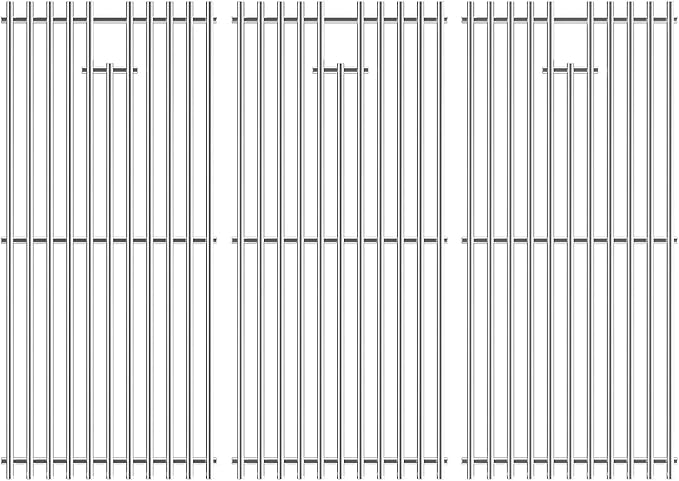Stainless Steel Cooking Grates for Charbroil Commercial Infrared 463355220 463242516 463242515 466242615 463243016, for 463346017 466242616 463367016 463246018, G466-0025-W1A Replacement Parts