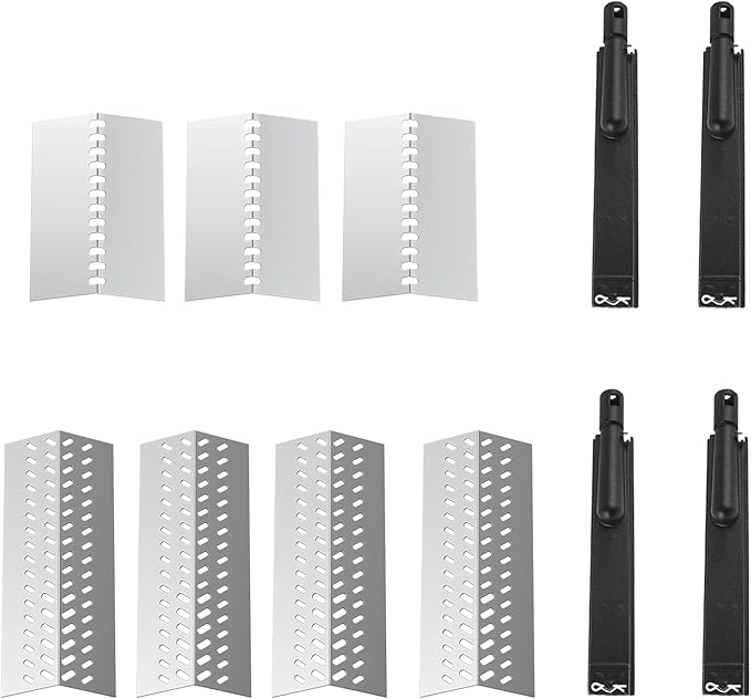 BBQ-PLUS Grill Parts for Bull Angus 47629 47628, Outlaw 26038, Steer Premium 69008,69009, Lonestar Select 87048,87049, and Cal Flame G4 P4, Bull Grill Parts 16520 16521 16631 16670