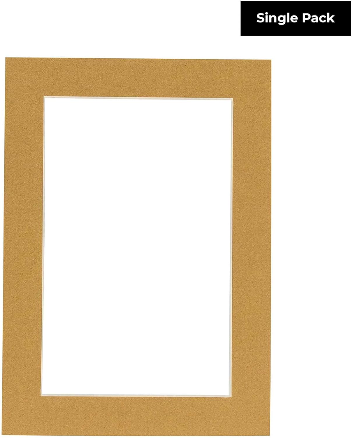11x14 Mat for 8.5x11 Photo - Precut Rattan Beige Picture Matboard for Frames Measuring 11 x 14 Inches - Bevel Cut Matte to Display Art Measuring 8.5 x 11 Inches - Acid Free ONE MAT