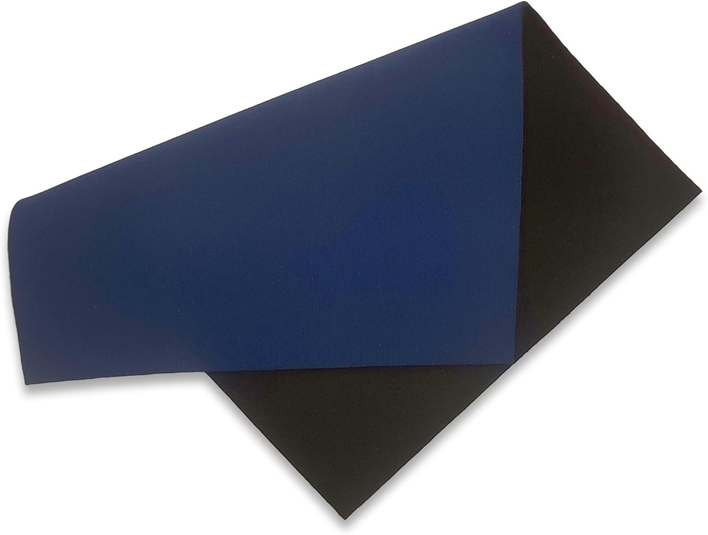 Neoprene Fabric Assortment Sample Patch Sheet Packs for Sewing Material Wetsuit Repair (5 Pack, 2mm Navy Blue)