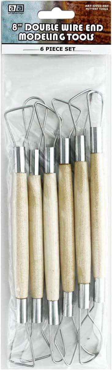 Art Advantage Double Wire End Modeling Tool Set 8"