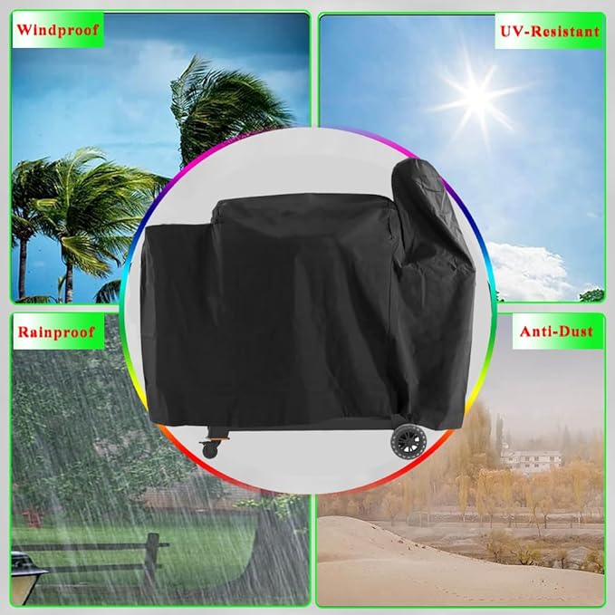 Grill Cover for Pit Boss Austin XL, Rancher XL 1000S 1000SC 1000SQ 1000SC2 1000/1100/1150 Pro Series Wood Pellet Grill, Smoker Cover for Pitboss 1000D3 1000T4 PB1100PS1 Heavy Duty Outdoor