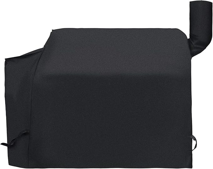 i COVER Pellet Grill Cover- Fits Traeger 34 Series and Pro 780 Grills and Smokers Heavy Duty Water Proof Patio Outdoor Canvas BBQ Covers, for Traeger 34/780 Collection Barbeque and Smoker