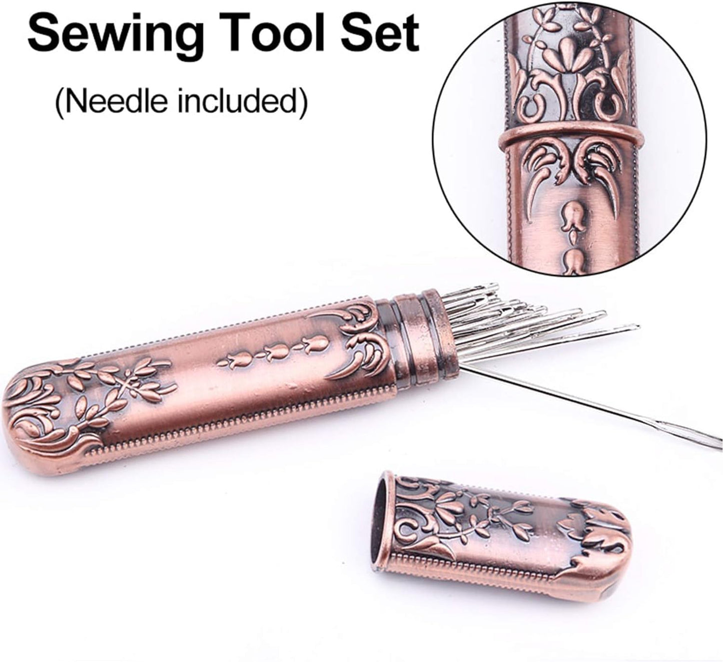 Vintage Sewing Scissors European Antique Vintage Sewing Kit Sharp Dressmaker Fabric Sewing Shears Scissor, Bronze