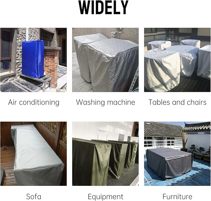 Custom size dust covers for various equipment, furniture, appliances, tools to protect your valuables (120*120*120in)