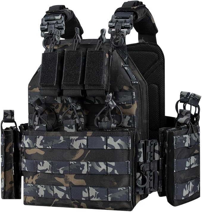 vAv YAKEDA Camo Tactical Outdoor Carrier Vest
