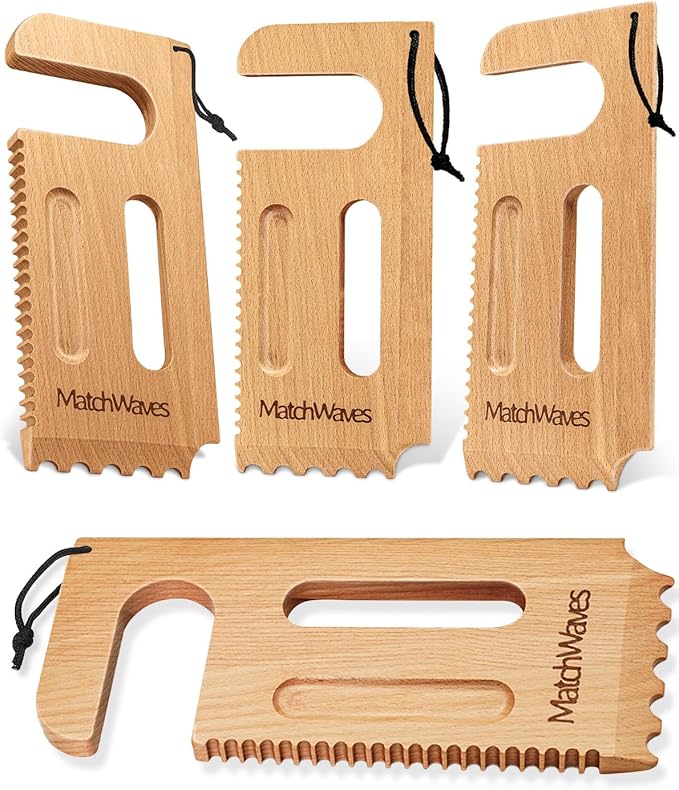 Wooden Grill Scraper, Grill Grate Cleaner for Traeger Grills - Safe Bristle-Free Grill Cleaning Tool
