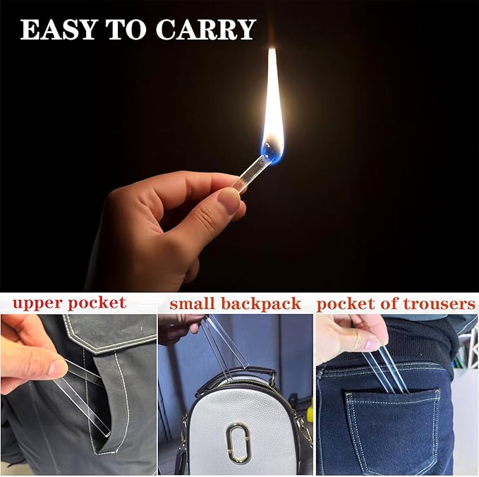 Fire Starter 50 pcs- Fire Starter - Natural Fire Starters for Fireplace, Pellet Stove & Wood, Fire Pit, Smoker, BBQ, Chimney, Pizza Oven - Fire Starters for Grill, Charcoal Starter