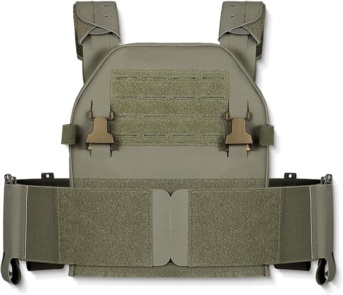 LPPC V.2 Tactical Vest, Low-Profile Vest, Modular, Placard Compatible, Made from 1000D Nylon Laminates MultiCam