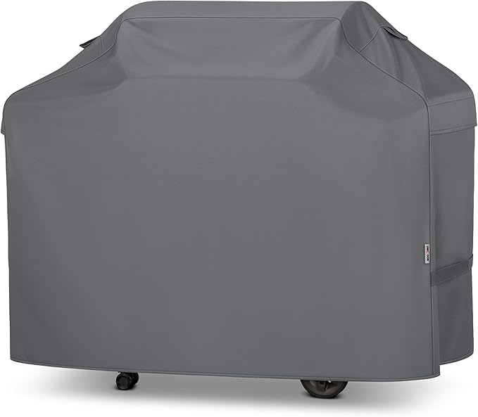 Unicook Large Gas Grill Cover 70 Inch, Outdoor Heavy Duty Waterproof BBQ Cover, Fade Resistant Patio Barbecue Protector, All Weather Protection for Backyard Grills, Gray