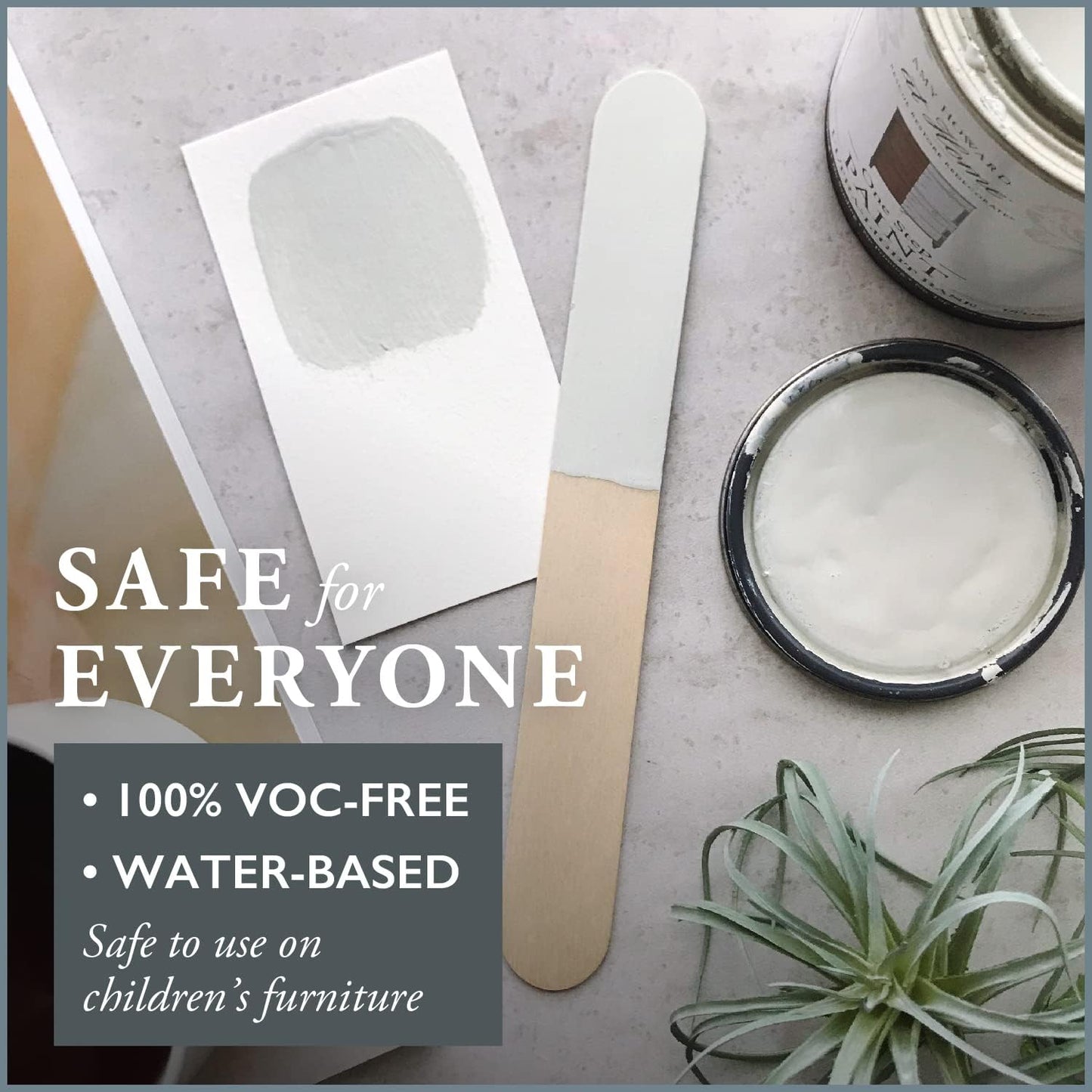 AMY HOWARD AT HOME Chalk-Based One Step Paint for Furniture, Cabinetry, Decor, Finish, and More | No Stripping, Sanding, or Priming | Ultra-Light Base | 32 Ounce | Toscana Sage