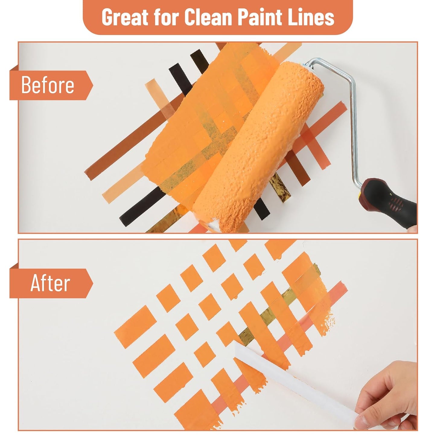 Mr. Pen- Washi Tape Set, 10 Rolls, Fiery Horizon, Decorative Tape Set, Colored Scrapbook Washi Tape for Journaling, Washy-Tape, Scrapbook Supplies