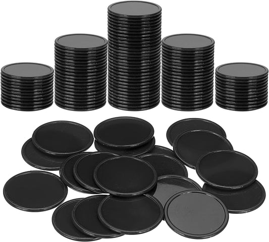 uxcell Plastic Poker Chips, Learning Counters Counting Counters Disks Markers Opaque Game Tokens for Game Play Math Counting