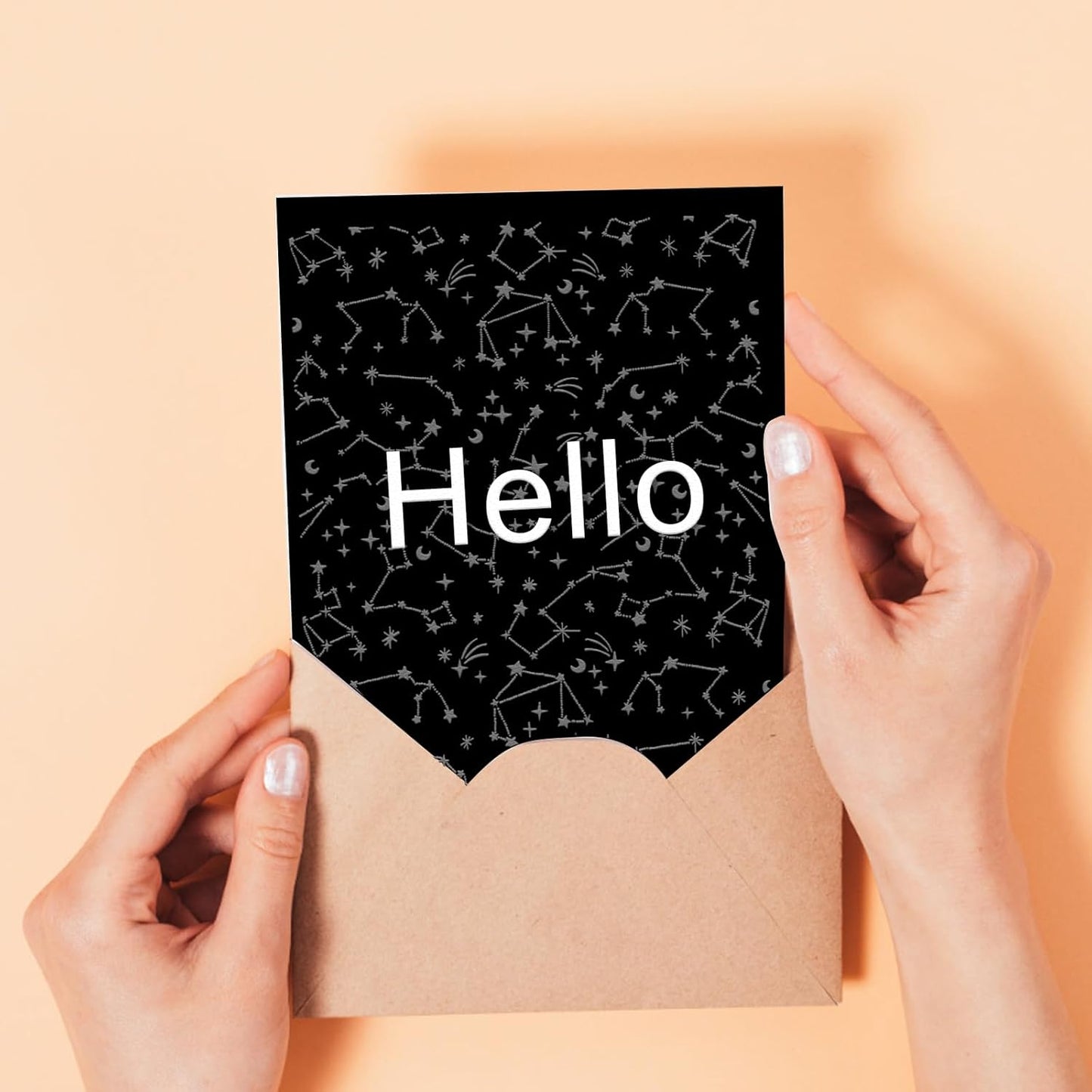 Threetols 3-D Textured Impressions Embossing Folder, Star Background Embossing Folder for Card Making, Irregular Frame DIY Plastic Scrapbooking Photo Album Card Paper DIY Craft Decor Template Mold