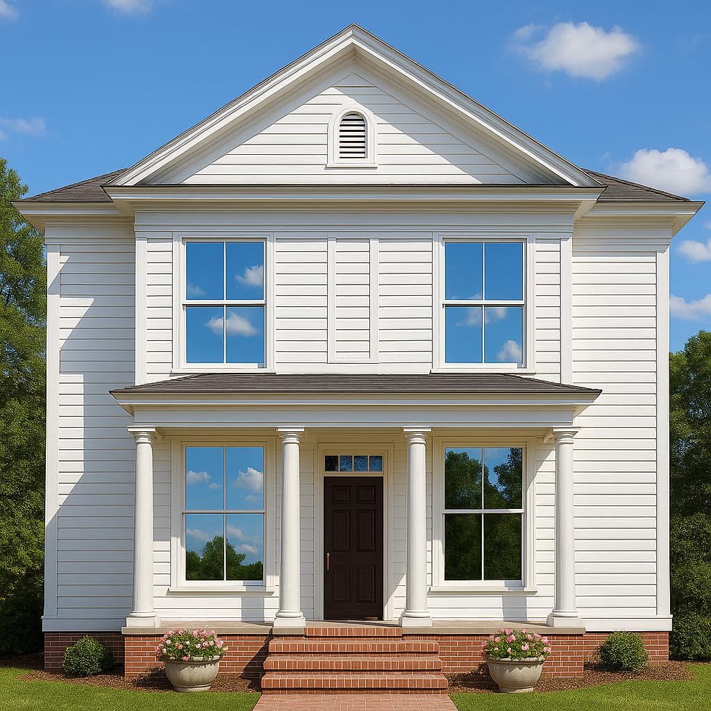 Rockrose Professional Window Tint for Home – One Way Privacy Window Film for Home Offices Heat Blocker Reflective Adhesive Mirror Tint with 99% UV Block – Black-Silver 24in x 100FT