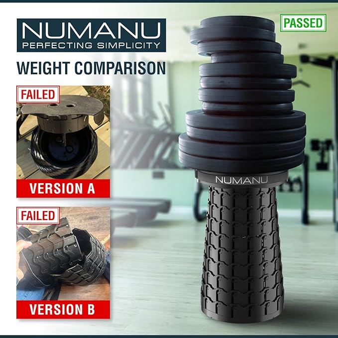NUMANU 2025 Upgraded XXL Collapsible Stool 19.7", 1000lbs Max Weight, Wider & Taller Pop Up Seat, Heavy Duty Portable Retractable Folding Chair or Travel Foot Rest, Gift for Camping & Outdoors