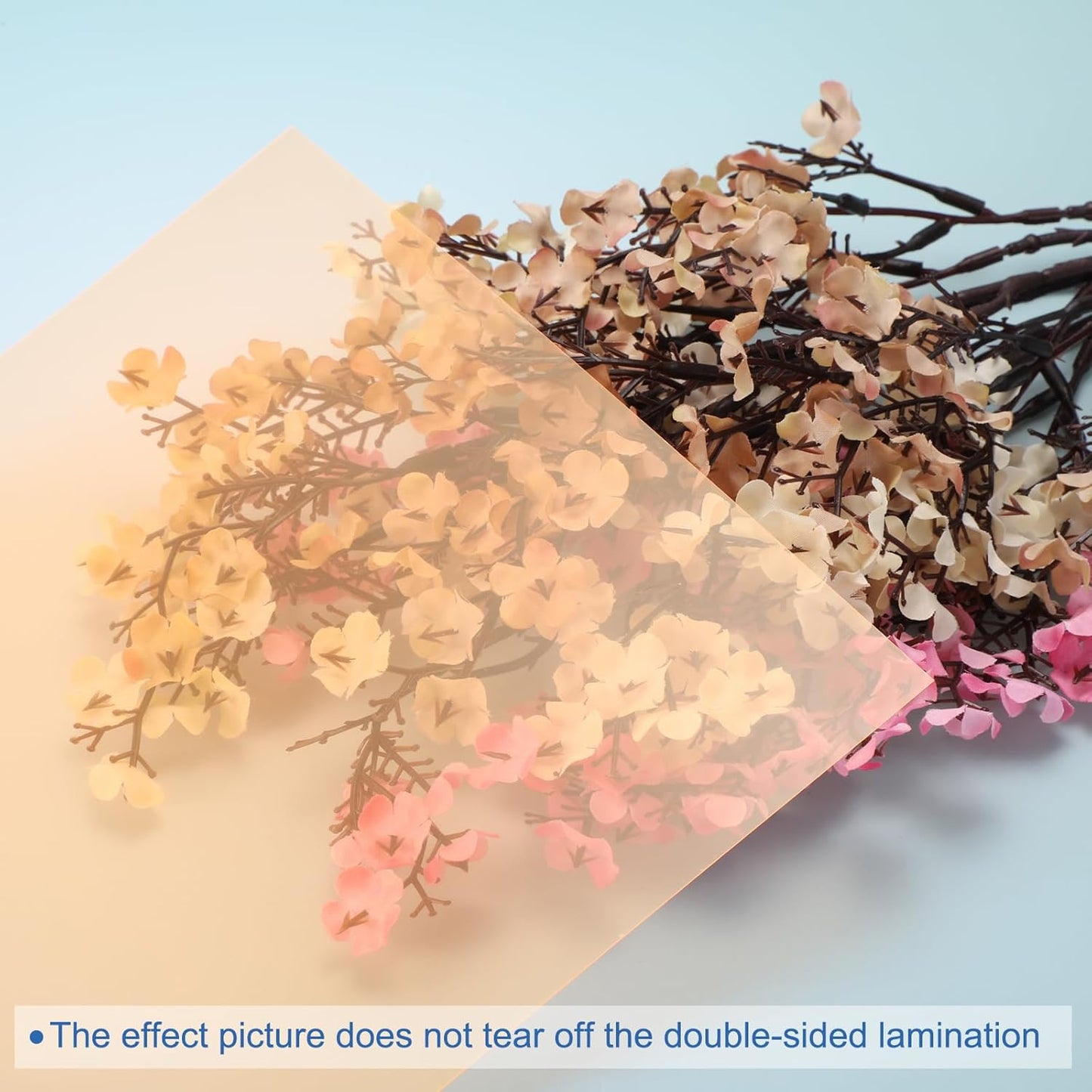 uxcell 4Pcs A4 Gel Light Lighting Filter Overlay Transparent Color Correction Plastic Vinyl PVC Sheets Photography Television Fluorescent Orange,0.2mm