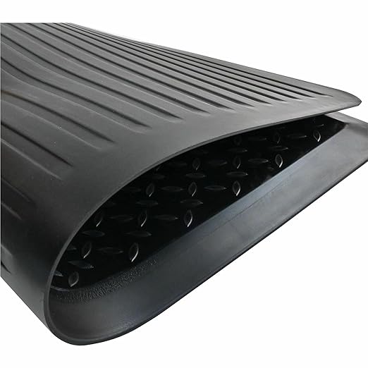 Lorell Workstation Mat, Polyurethane Foam, 36" x 25", Black