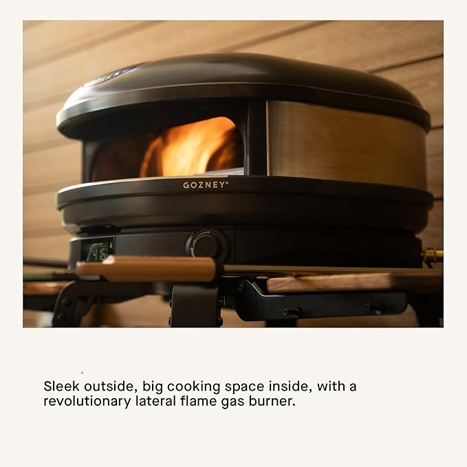 Gozney Arc XL Outdoor Pizza Oven, Propane Gas Pizza Oven, Precision Flame Control, Cooks 16" Pizza in 60 Seconds, Heats up to 950F - Off Black