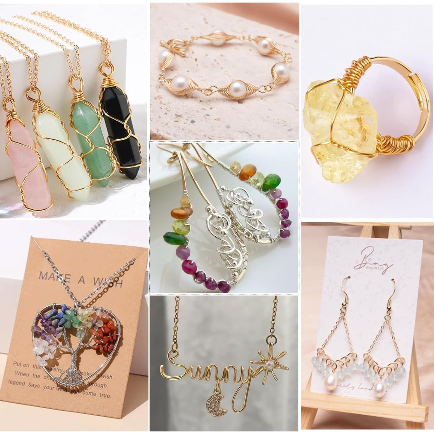 12 Gauge Green Aluminum Craft Wire (105FT) - Anodized for Jewelry Making, Beading Floral, Plant Gardening, Sculpting & Modeling Craft Wire (Green #25, 2mm)