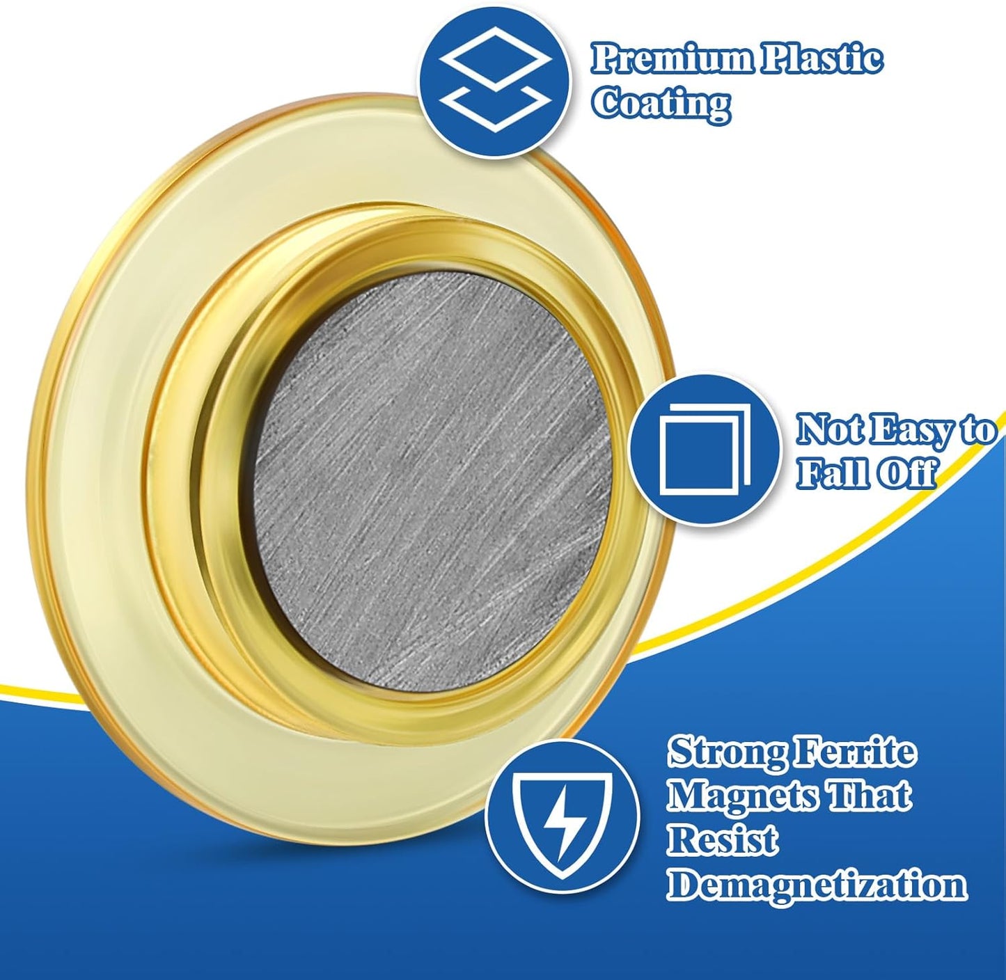 Wukong 10 Pack | 30x3cm(11.81 x 1.18) Magnetic Stainless White Boards Strips, Adhesive Backing Bulletin Bar Board, Memo Board with 32Pcs Colorful Magnets for Office, Home, Photo Wall, Documents