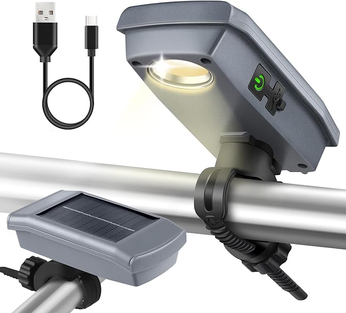 Grill Light for Outdoor Grill,Solar Rechargeable 400Lumens&360° Rotation BBQ Light with Auto On/Off, LED Grill Lights for BBQ Smokers with Hood Grill Accessories,Grill Gifts for Parents/Husbands