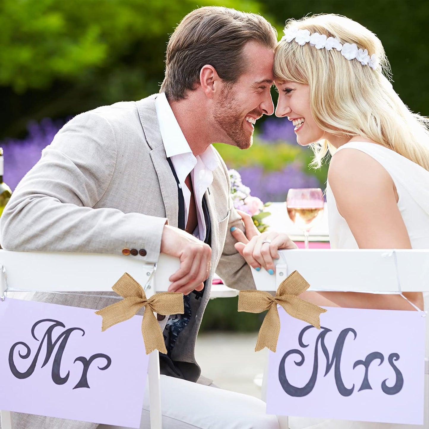 20 Yard 2 Inches Burlap Ribbon Wide Jute Ribbon Natural Burlap Fabric Roll Wired Edge for Wreaths, Christmas Tree Decoration, Big Bow Crafts, Gift Wrapping, Wedding