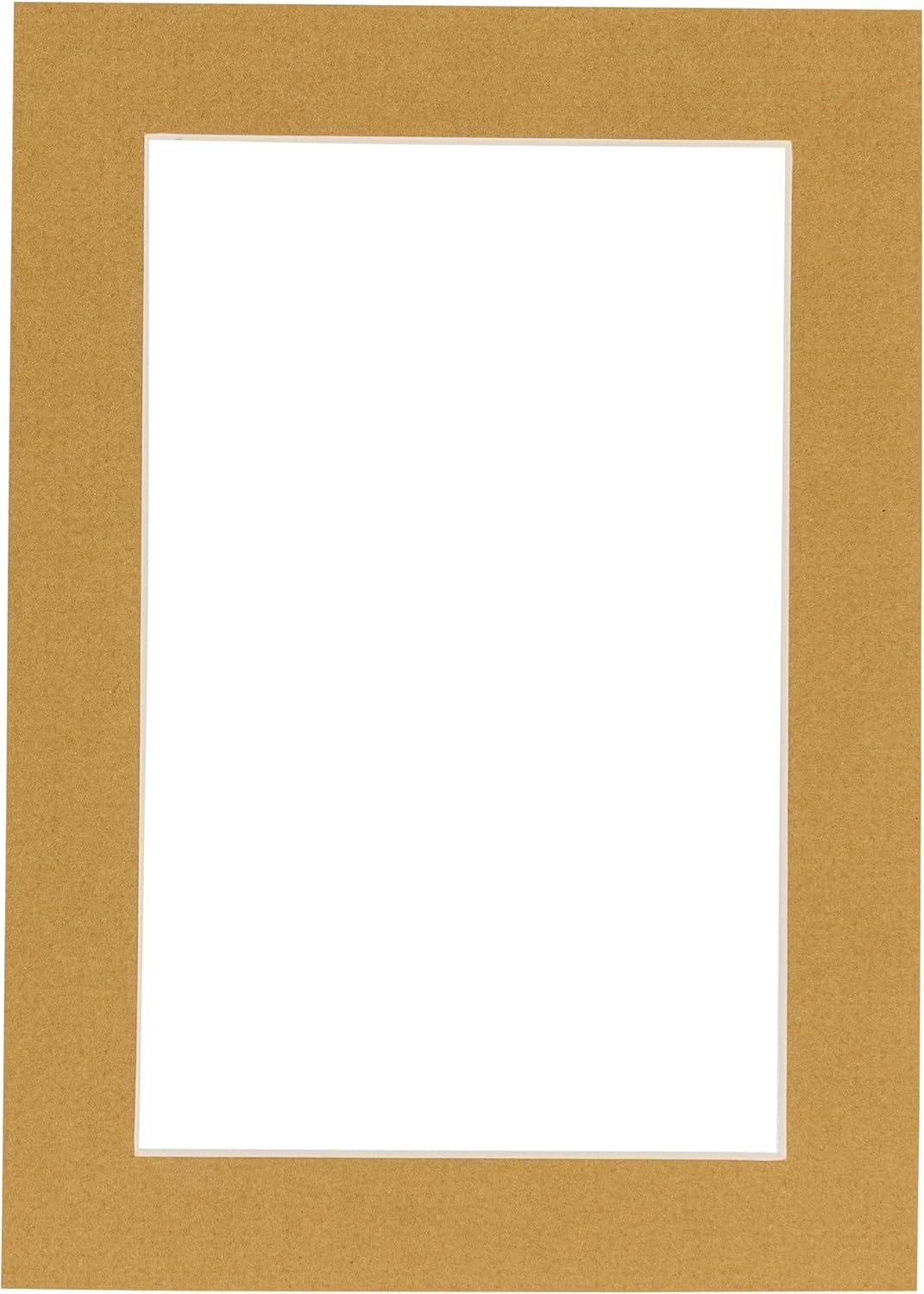 5x7 Mat for 8.5x11 Frame - Precut Mat Board Acid-Free Rattan Beige 5x7 Photo Matte For a 8.5x11 Picture Frame, Premium Matboard for Family Photos, Show Kits, Art, Picture Framing, Pack of 1 Mat