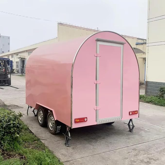 BBQ Food Trucks Pizza Food Trailers Shop Cart Truck Food Trailer for Sale Commercial Vending