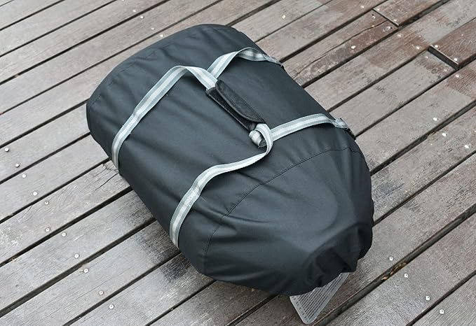 TOHONFOO Pizza Oven Carry Cover for Ooni Koda 12 Gas Pizza Oven Heavy Duty Waterproof 600D Oxford Fabric Portable Outdoor Pizza Oven Carry Accessories Black