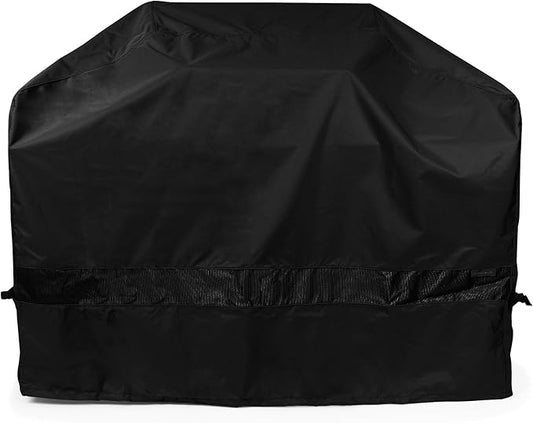 Covermates Grill Cover - Weather Resistant Outdoor Cover, Heavy Duty BBQ Covers for Large Outdoor Kitchen, Elite 300D Polyester, 92 Inch, Black