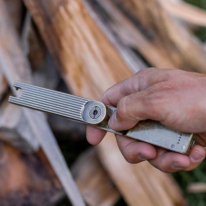 Barebones Pivot Arc Lighter - Sleek Electric Lighter - Rechargeable, Durable and Windproof with Pivoting Arm for Everyday Use