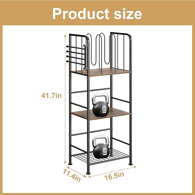 Towel Rack Free Standing 3-Tier M-Shaped Detachable Dividers, 4 Rotatable Bars Fast Drying, Pool Towel Rack, Space-Saving Towel Storage Organizer, Bath Towel Shelf for Home, Poolside Patent Pending