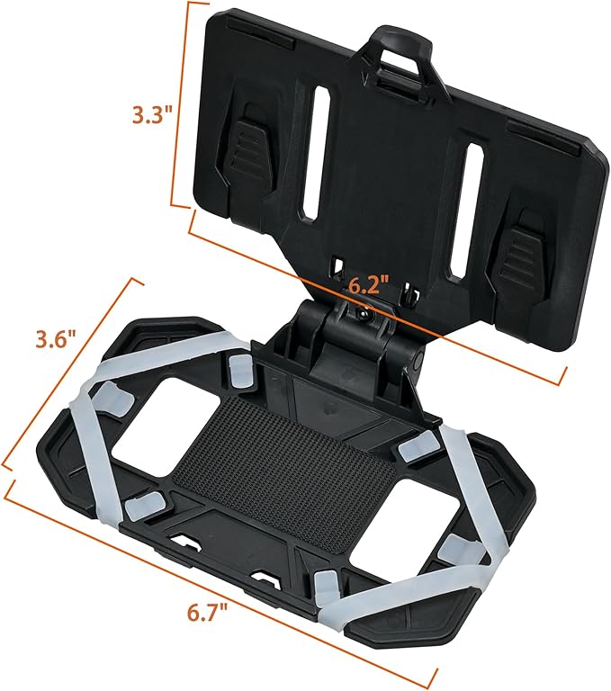 Tactical Plate Carrier Phone Mount, Universal Molle Phone Holder,Tactical Phone Holder Foldable Navigation Board for Tactical Vest Attachments