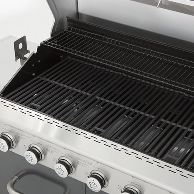 Replacement Parts for Nexgrill 720-0896B 720-0896E 720-0896C 720-0896X Deluxe 6-Burner Gas Grills, Cooking Grate, Heat Shield Tent and Burner for Nexgrill Replacement Parts 6 Burner