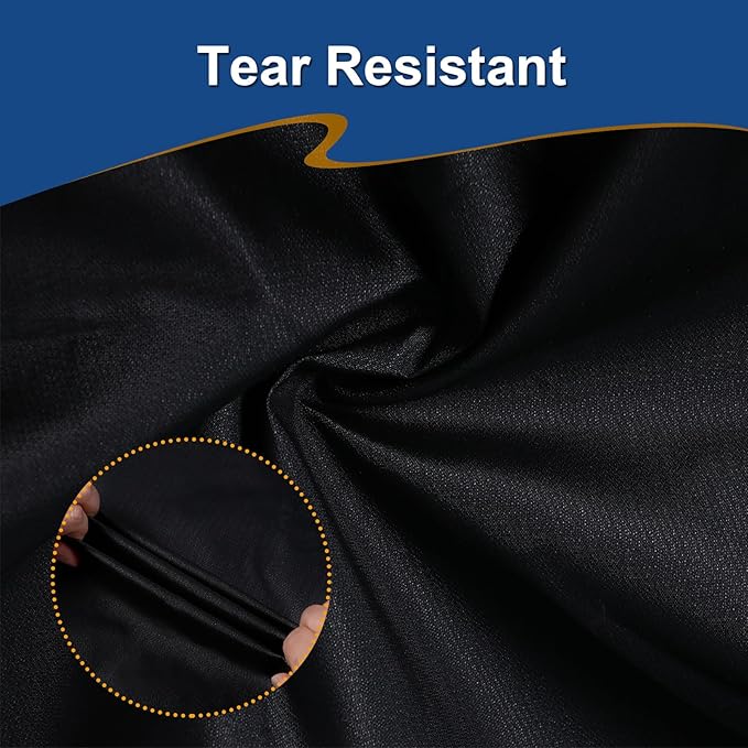 44 Inch Fire Pit Cover Square, outdoor fireplace cover with Air Vent and Drawstring, Strong Tear Resistant & Waterproof Fit for 41-44 Fire Pit / Table