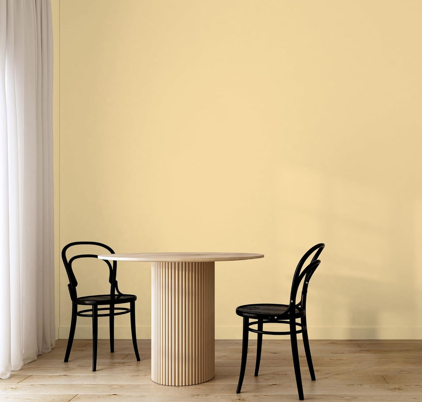 EVOLVE Paint & Primer: Environment-friendly, Low Sheen with One-coat Coverage for Interior & Exterior surfaces (Honey Yellow, 1-Gallon)