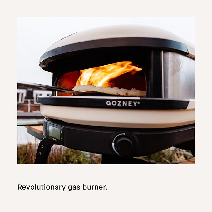 Gozney Arc Outdoor Pizza Oven, Propane Gas Pizza Oven, Precision Flame Control, Cooks 14" Pizza in 60 Seconds, Heats up to 950F - Bone