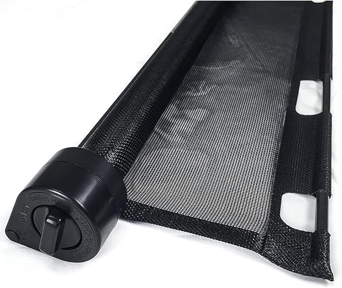 Retract-A-Gate 52" Black: The Original and only Made in USA Retractable Baby, Dog, & Cat Gate