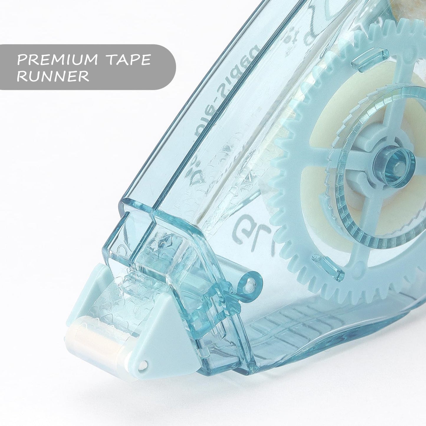 Tamaki 4 Pack Scrapbook Tape, Double Sided Tape Roller for Crafts, Adhesive Glue Runner Scrapbooking Supplies