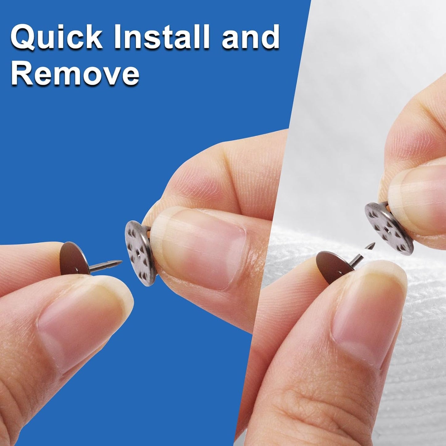 50 Set Pin Backs, Blank Pins Scatter Butterfly Clutch Pin Holder Enamel Pin Locking Backs Tie Tacks Jewelry Pin Backings Clasp for Brooch Lapel Hat Uniform Badges Tie Tack (10mm, Black)