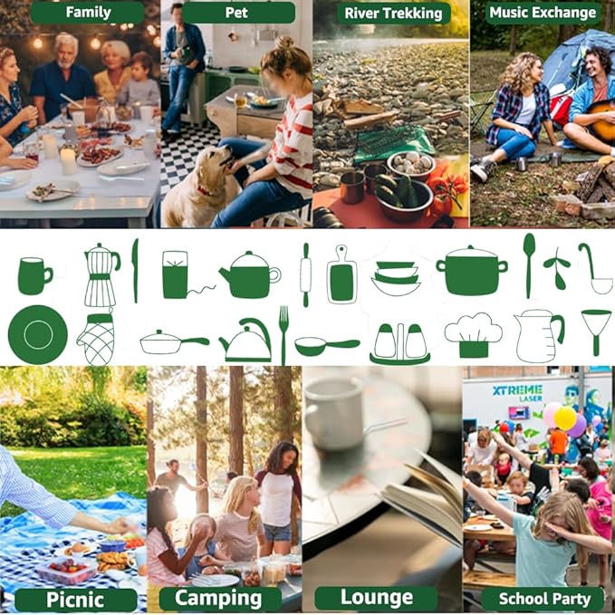 MISISIPI [7.1In 100Pcs] 100% Compostable Forks and Spoons Biodegradable Forks and Spoons HeavyDuty No Plastic Fork and Spoon Eco-friendly HeavyWeight Disposable Forks and Spoon Flatware Set