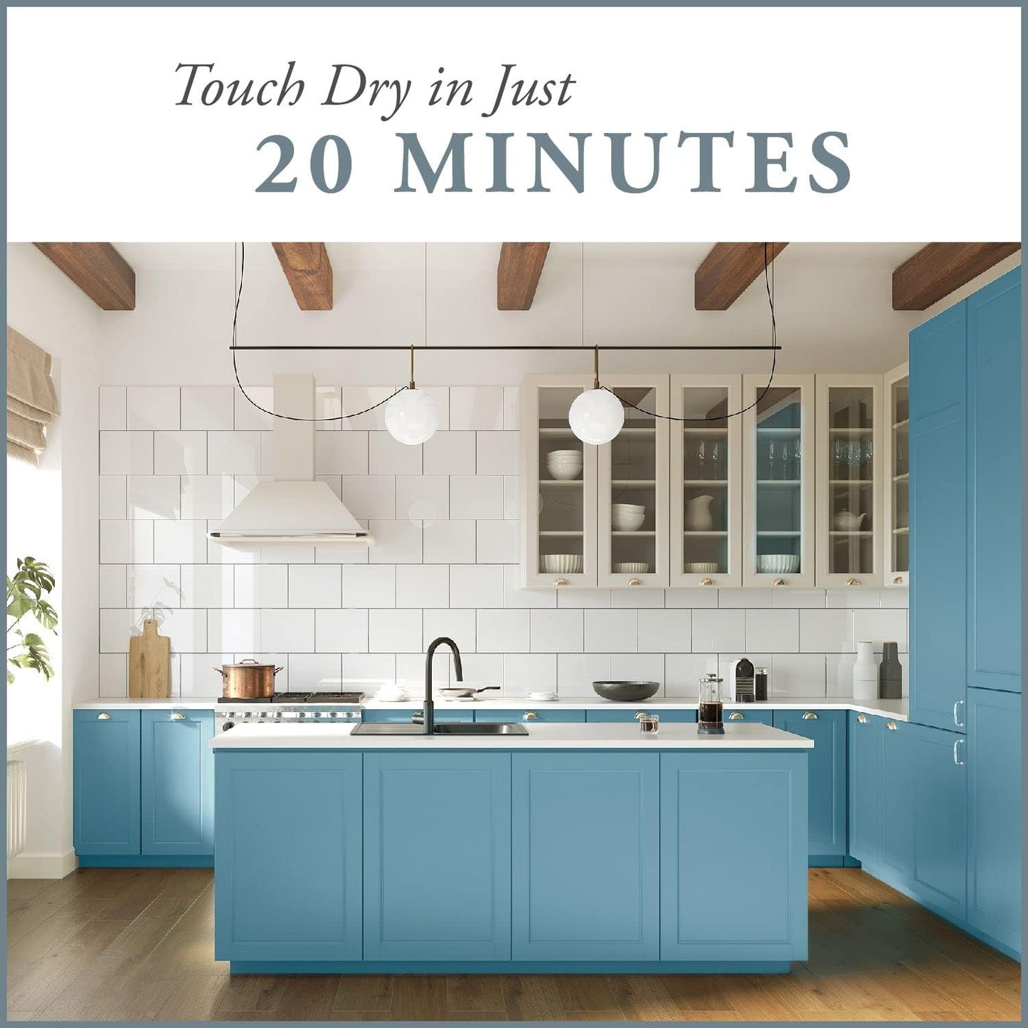 AMY HOWARD AT HOME Chalk-Based One Step Paint for Furniture, Cabinetry, Decor, Finish, and More | No Stripping, Sanding, or Priming | Medium Base | 32 Ounce | Vintage Affliction