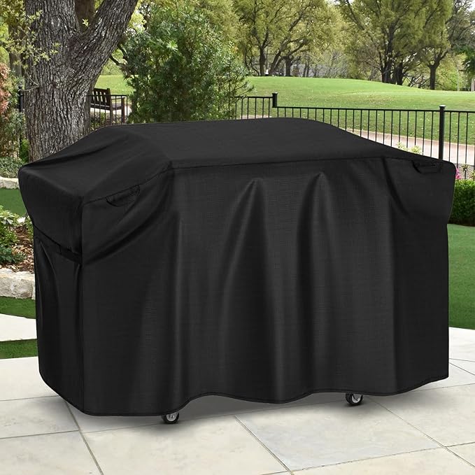 SunPatio Griddle Cover for Blackstone 36" Pro Series Grill Griddle, Outdoor Waterproof Flat Top Gas Grill Cover 70 Inch, All Weather Protection Cooking Station Grilling Protector, Black