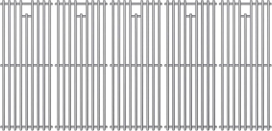 9MM 16517 Grill Grates Replacement for Bull Grill Replacement Parts, BBQ Bull Brahma 5 Burner 57568, 57569, 57568CE, 19” Lion Premium 40” 4 Burner L90000, 90000, 65073 Stainless Steel Grids