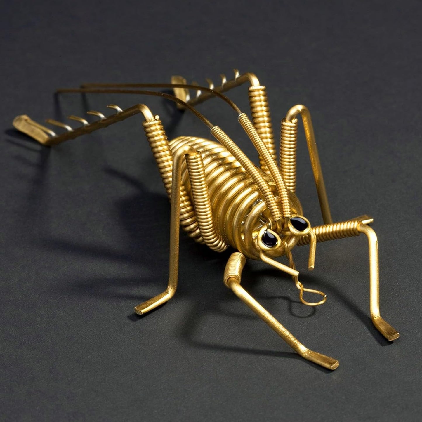 Aluminum Craft Wire, 75 Feet 1.5mm/ 16 Gauge Gold Bendable Soft Metal Aluminum Wire Roll Bulk for DIY Crafts Sculpting Jewelry Making