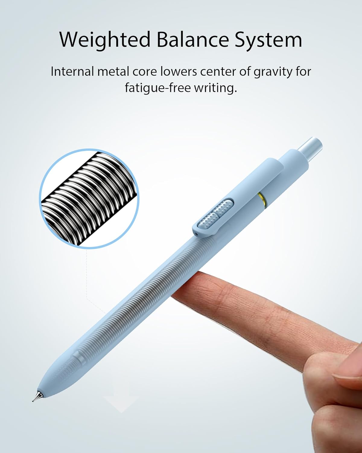 16 Pcs Gel Ink Pens, 0.7mm Fine Point for Smooth Writing Journaling Aesthetic Pens, Black Quick-Dry Long Lasting Fidge Pens, Cute School Office Supplies Gifts for Women （Morandi-Black Ink）