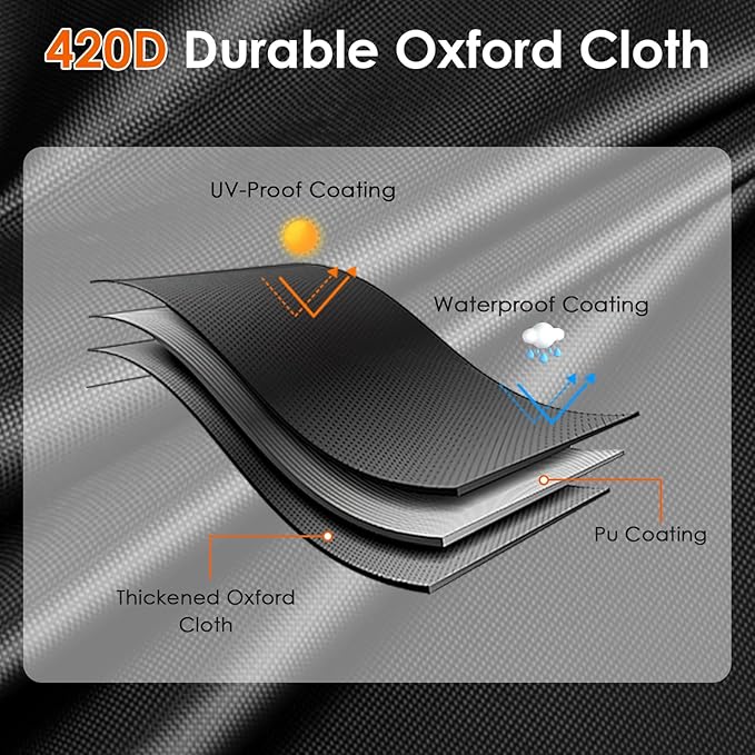 Pizza Oven Cover for Nexgrill 12,TwoPone Waterproof Pizza Oven Accessories Carry Cover for Outdoor
