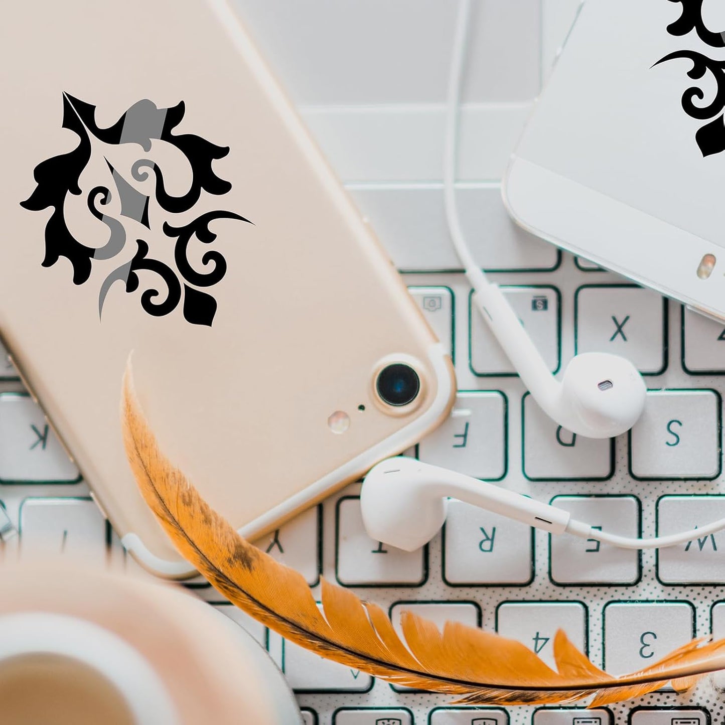 Ant Smart Adhesive Permanent Vinyl Compatible with Cricut Explore and Maker Series Without Cutting Mats, Create DIY Projects, Decals, Stickers & More (Black, 13inch x 50ft)